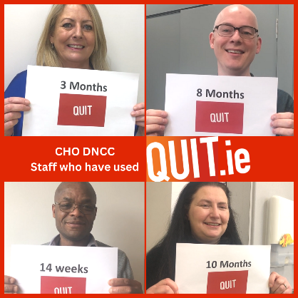 HSE CHO DNCC (@hsechodncc) on Twitter photo There’s never been a better time to quit smoking
CHO DNCC Staff Stop Smoking Service offers FREE stop smoking medication and weekly support to help you quit. Start your journey today.
Register your interest here: bit.ly/DNCCstopsmokin… There’s never been a better time to quit smoking
CHO DNCC Staff Stop Smoking Service offers FREE stop smoking medication and weekly support to help you quit. Start your journey today.
Register your interest here: bit.ly/DNCCstopsmokin…