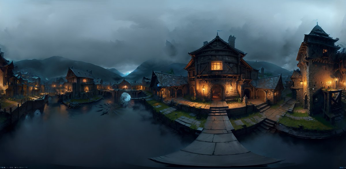 Riku51dahlia's tweet image. めちゃくちゃいいなskybox lab
#360image #aiart #texttogame