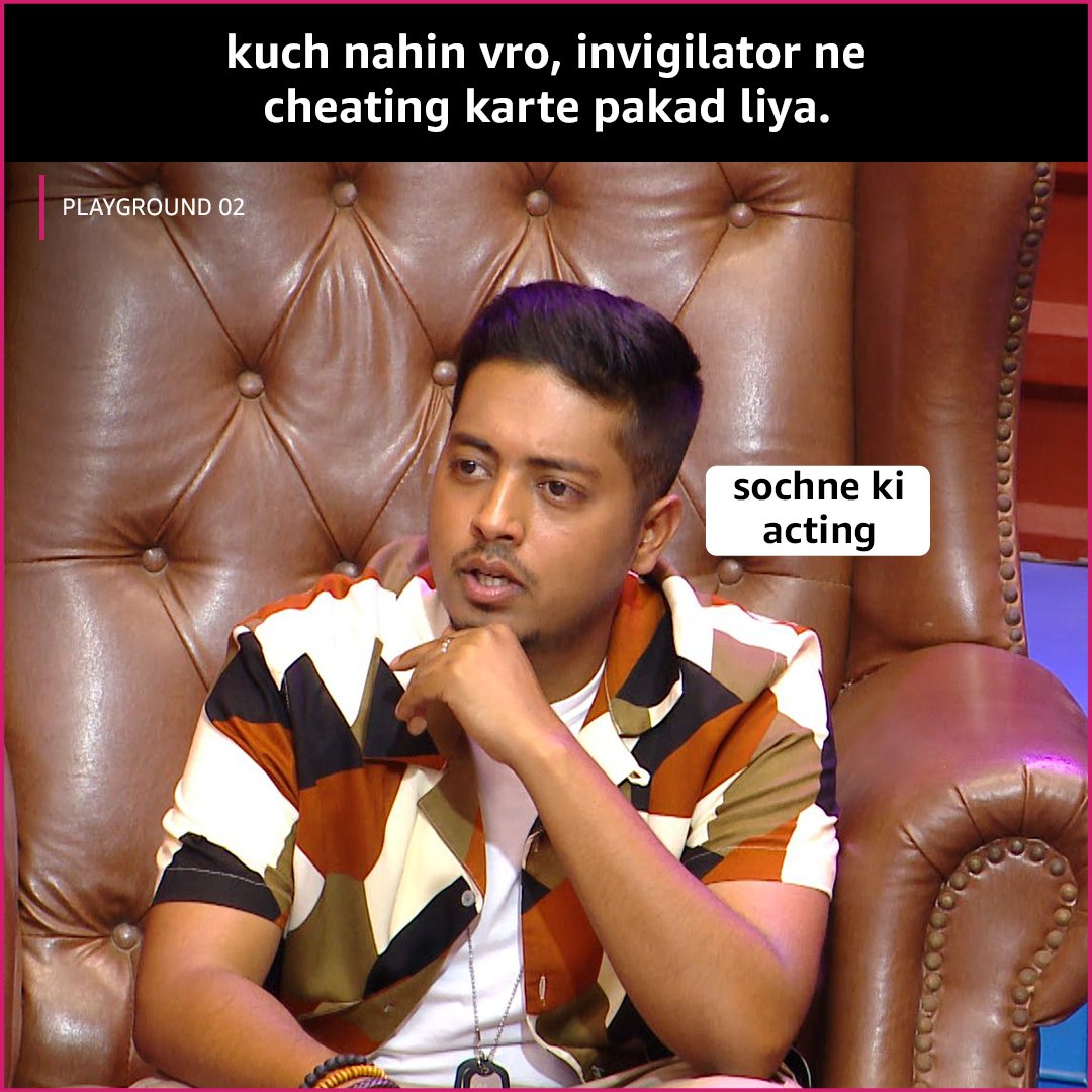 amazonMXPlayer's tweet photo. watch now: https://t.co/HibPgJaDVt
kisi ko pata nahin chalega! ππ
watch #Playground02, now streaming everyday on Amazon miniTV, wo bhi bilkul free!
#PlaygroundPeMil #PlaygroundReturns #PlaygroundOnAmazonminiTV https://t.co/fxhL9VJcTg