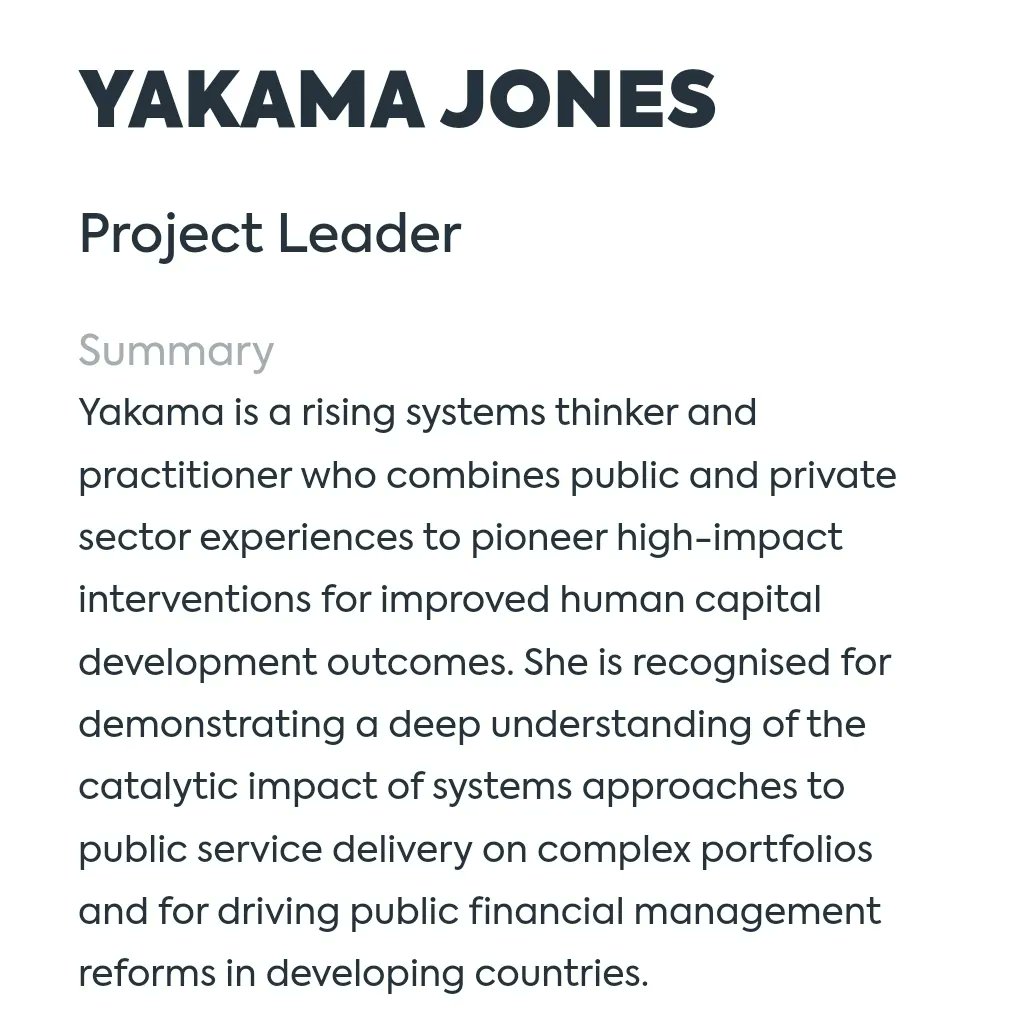 yakamajones's tweet photo. Dear Dad, tomorrow = 40 days since you left us. Your investment in prioritising my education continues to pay off. Thank you❤️ Project Leader @DeliveryAsc
#SaloneTwitter #deliverysystems #supportinggovernments #advisinggovernments #publicsector #consulting #CapacityBuilding https://t.co/1K7j9uJFm8
