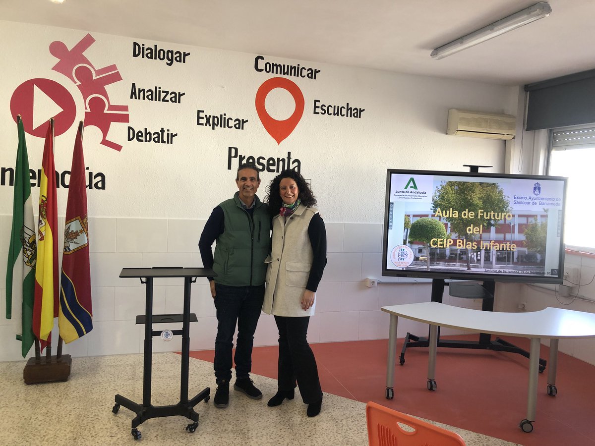 Felicitamos al CEIP Blas Infante de Sanlúcar de Barrameda. Inauguración de su AdF extraordinaria. <a href="/educaINTEF/">Educación INTEF</a> <a href="/EducaAnd/">Consejería Desarrollo Educativo y FP</a> <a href="/FormacProfAnd/">Servicio de Planes de Formación</a>