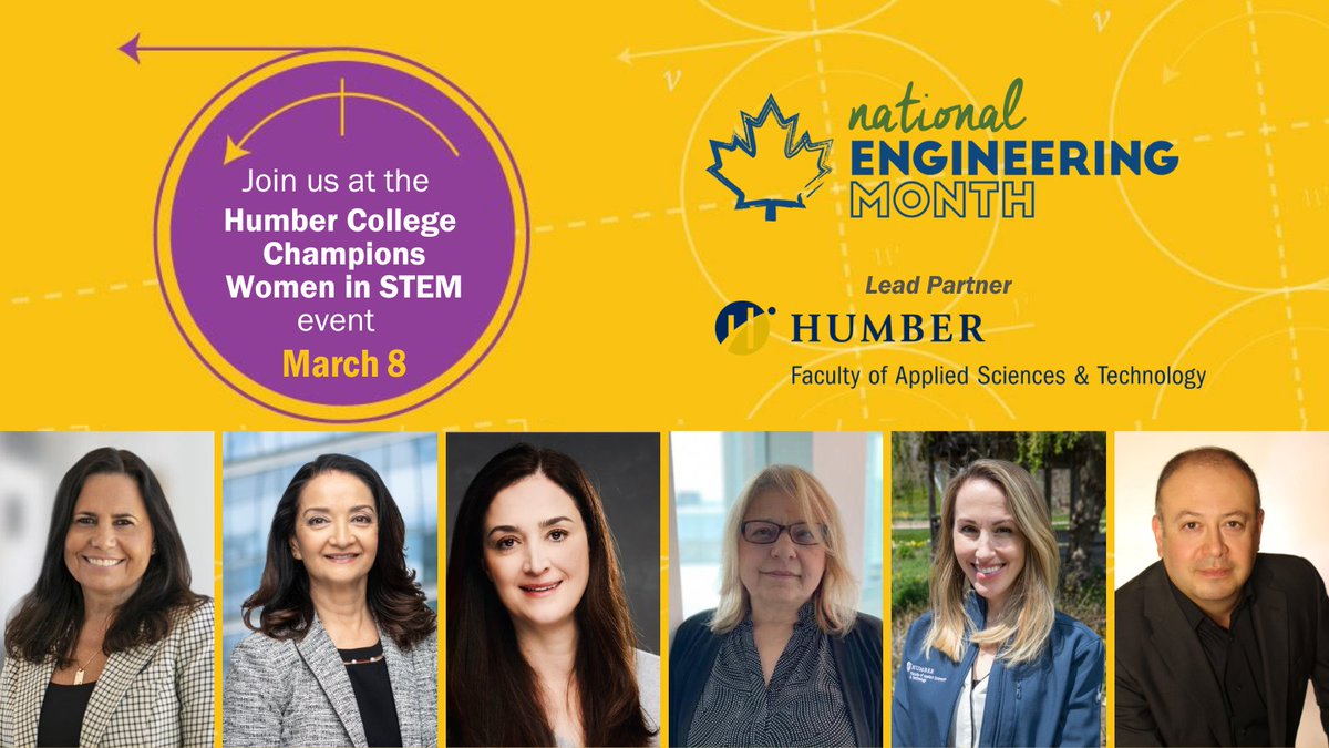 We are a proud partner of National #Engineering Month &amp; hosting an #NEM2023 virtual event on March 8 @ 6PM when a panel of fearless women &amp; a supportive man share their authentic stories. Join us as we recognize &amp; celebrate #IWD2023 Register @nemontario 🔗 nemontario.ca