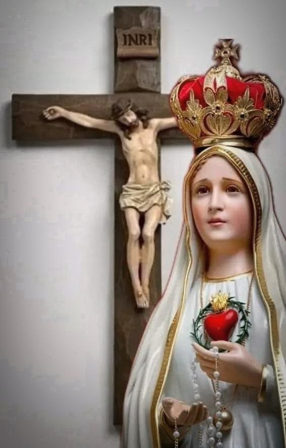 Hail Mary full of Grace the Lord is with thee, blessed art thou among women &amp; blessed is the fruit of thy womb, Jesus.
Holy Mary Mother of God, pray for us sinners now &amp; at the hour of our death. Amen.

#Lent #pray