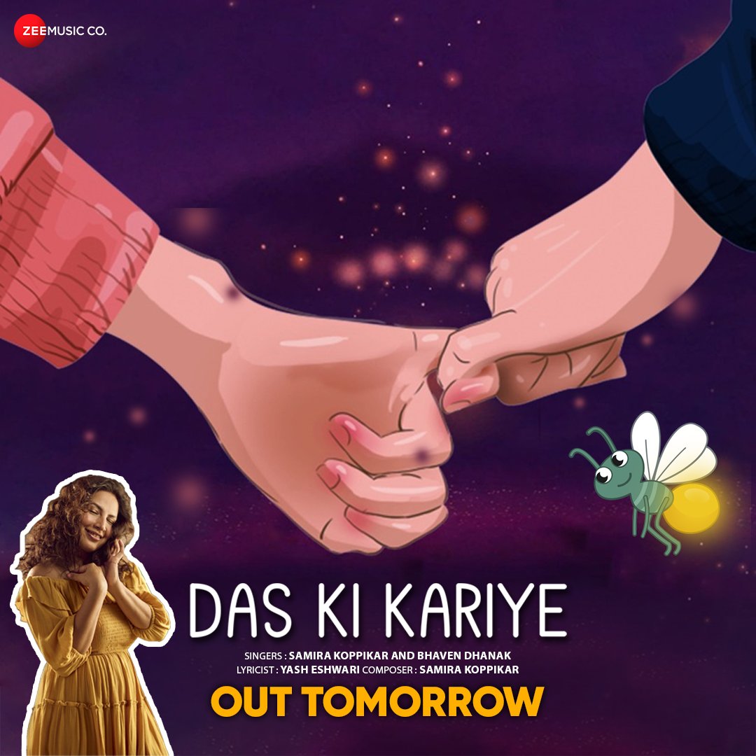 Love is in the air with this heart-melting love song! #DasKiKariye Song Out Tomorrow! @samirakoppikar @bhavindhanak #YashEshwari