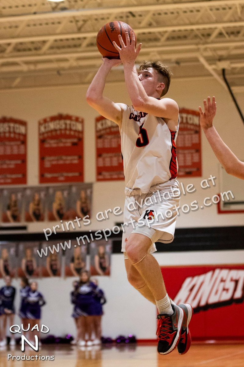 KingstonCards's tweet photo. Game Day!

Deckerville (4-5, 12-8) at Kingston (9-0, 15-4) @goosepoop_ @BGreenReports @LetsTalkSports3 @MHSAA @SanilacSports https://t.co/g4HXm7wWLD