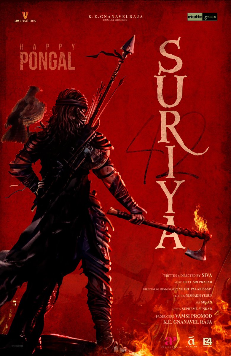 KollywoodStreet's tweet photo. #Suriya42 storyline is said to be Reincarnation Based Action Adventure 🔥

https://t.co/FFzC0HtKur