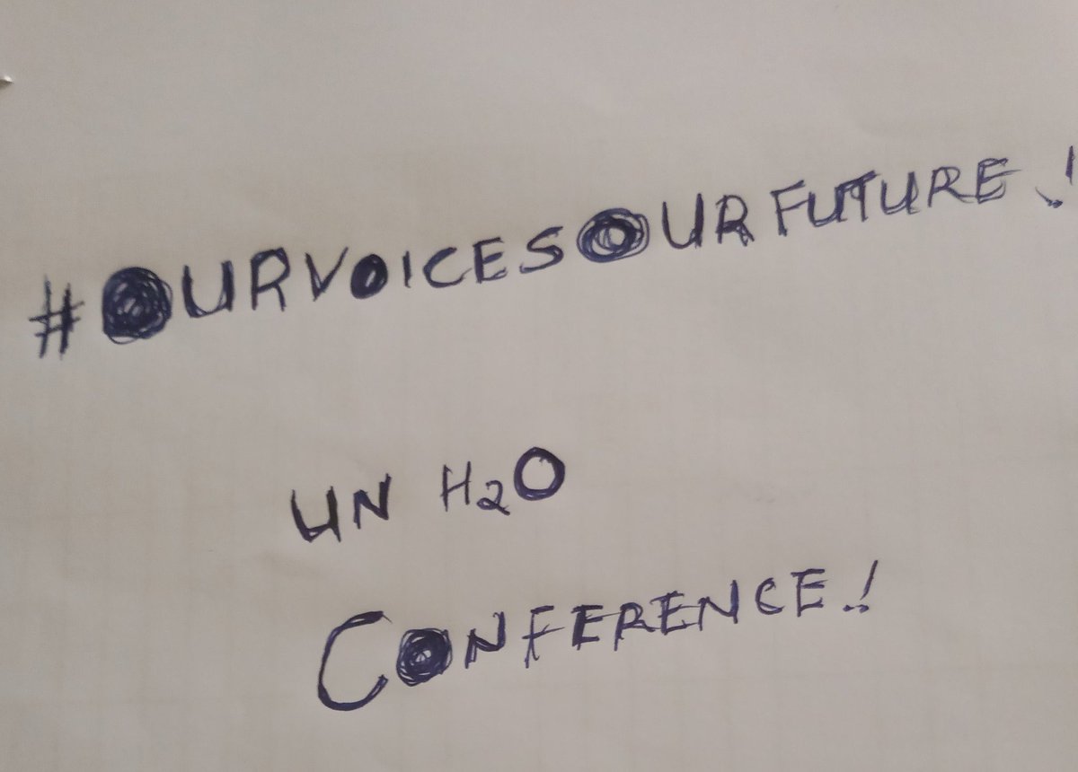 The communities who face the water crisis need representation at  #UnWater conference!
Standing in solidarity with the activists who are facing visa restrictions and lack of funds #OurVoicesOurFuture
#FridaysForFuture 
@GretaThunberg @antonioguterres @NaomiAKlein @Fridays4future