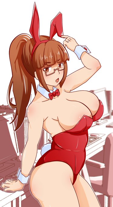 バニ袋成人晶葉をまた描きました。 