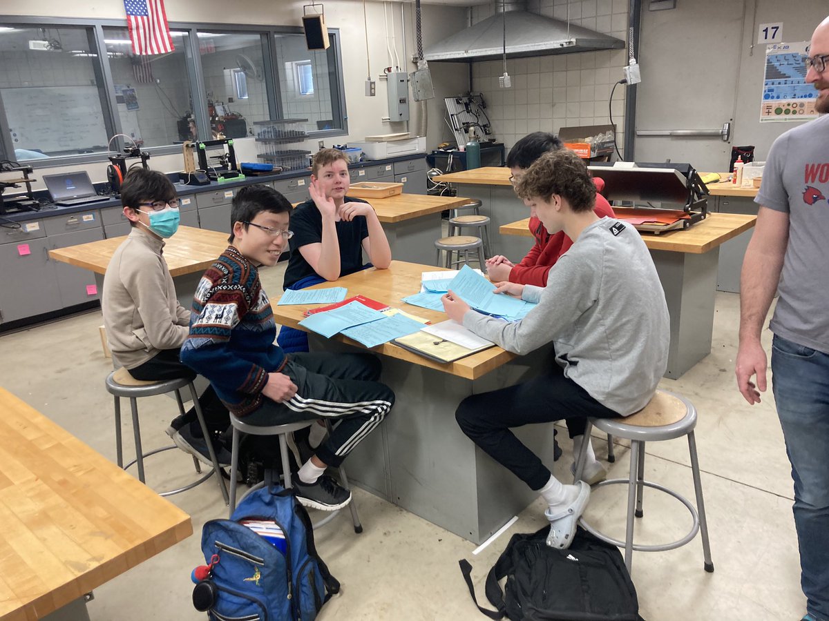 wkhsengineerin1's tweet photo. Great to see the PLTW study groups at it early this morning #itsworthit @WKHSWolves https://t.co/cS5ScHgisT