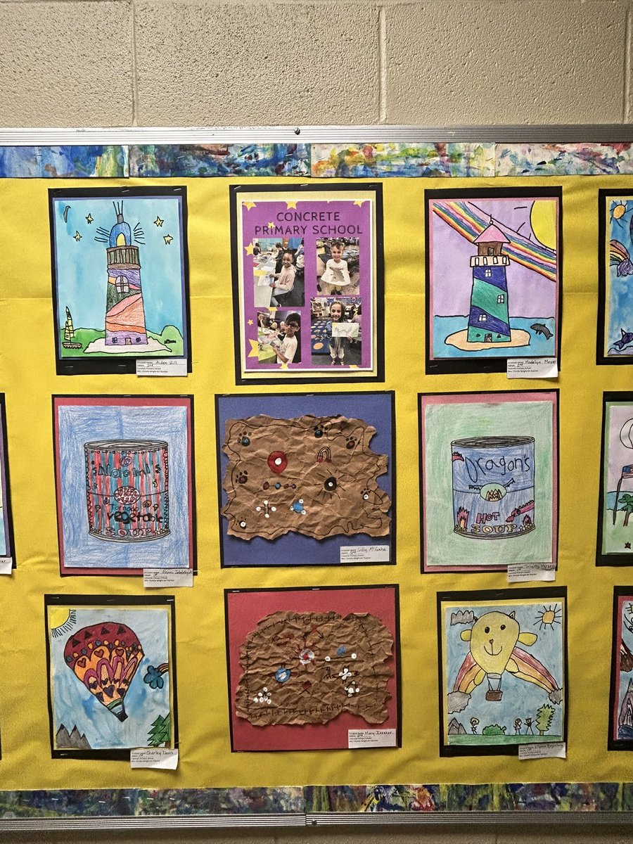 ASD_1Excellence's tweet photo. Artwork from students in Mrs. Christie Wright’s class at @CPSCrickets is now on display at our district office. Incredible work! #A1Excellence #ElevateA1 #choosethe1 https://t.co/bPFHSffWWO