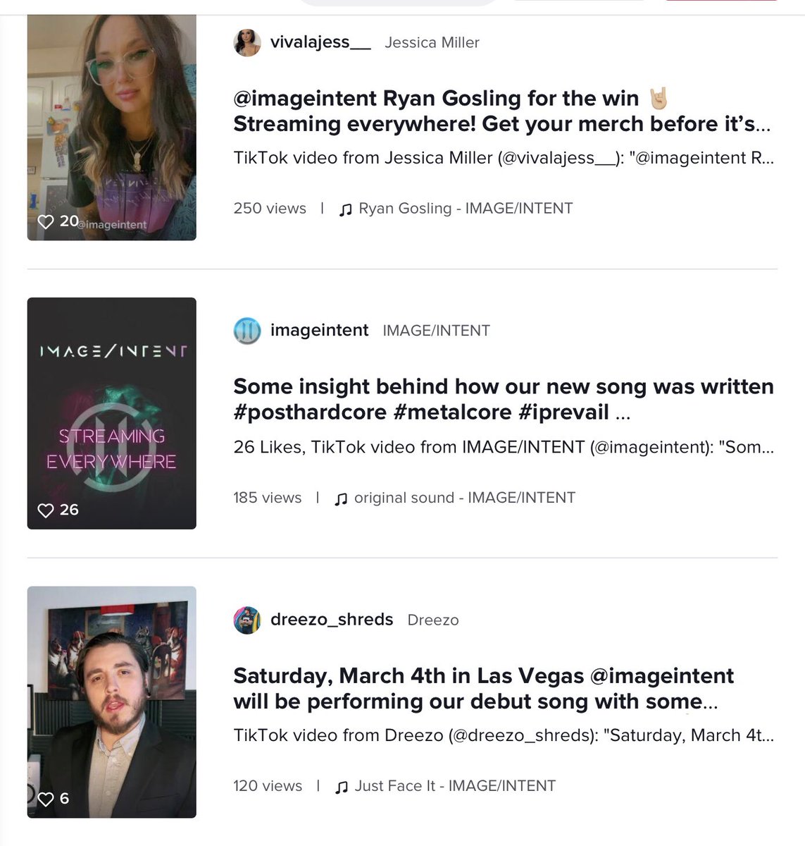 NunziaInsanity's tweet photo. #ImageIntentBand #Weekend #NewMusic #TrendingNow 
#RyanGosling🎶🔥🔥#JustFaceIt🎶🔥🔥
https://t.co/8QFZvSpZej  #Follow #Streaming #Everywhere #Live #Saturday #March4th in #LasVegas 
See you there🤘🏼 https://t.co/DRkWO6hYKX