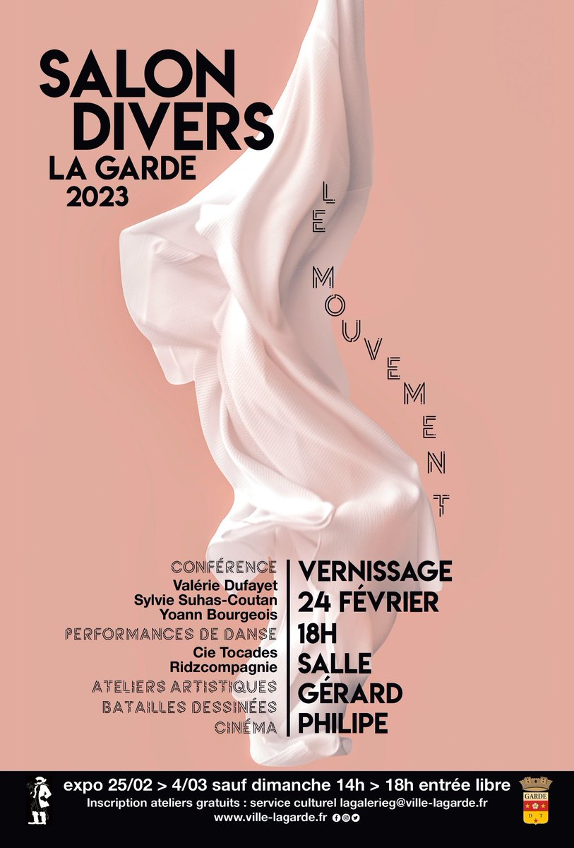 2ème édition du Salon Divers CE SOIR à 18h, salle Gérard Philipe ! Venez rencontrer les plasticiens et découvrir le lauréat du prix Salon Divers 2023 autour d'un cocktail !