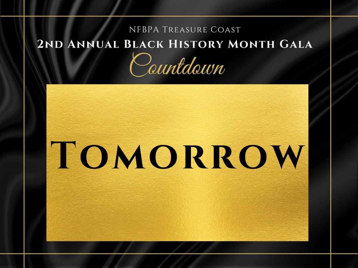 NFBPA Treasure Coast Florida Chapter tweet media