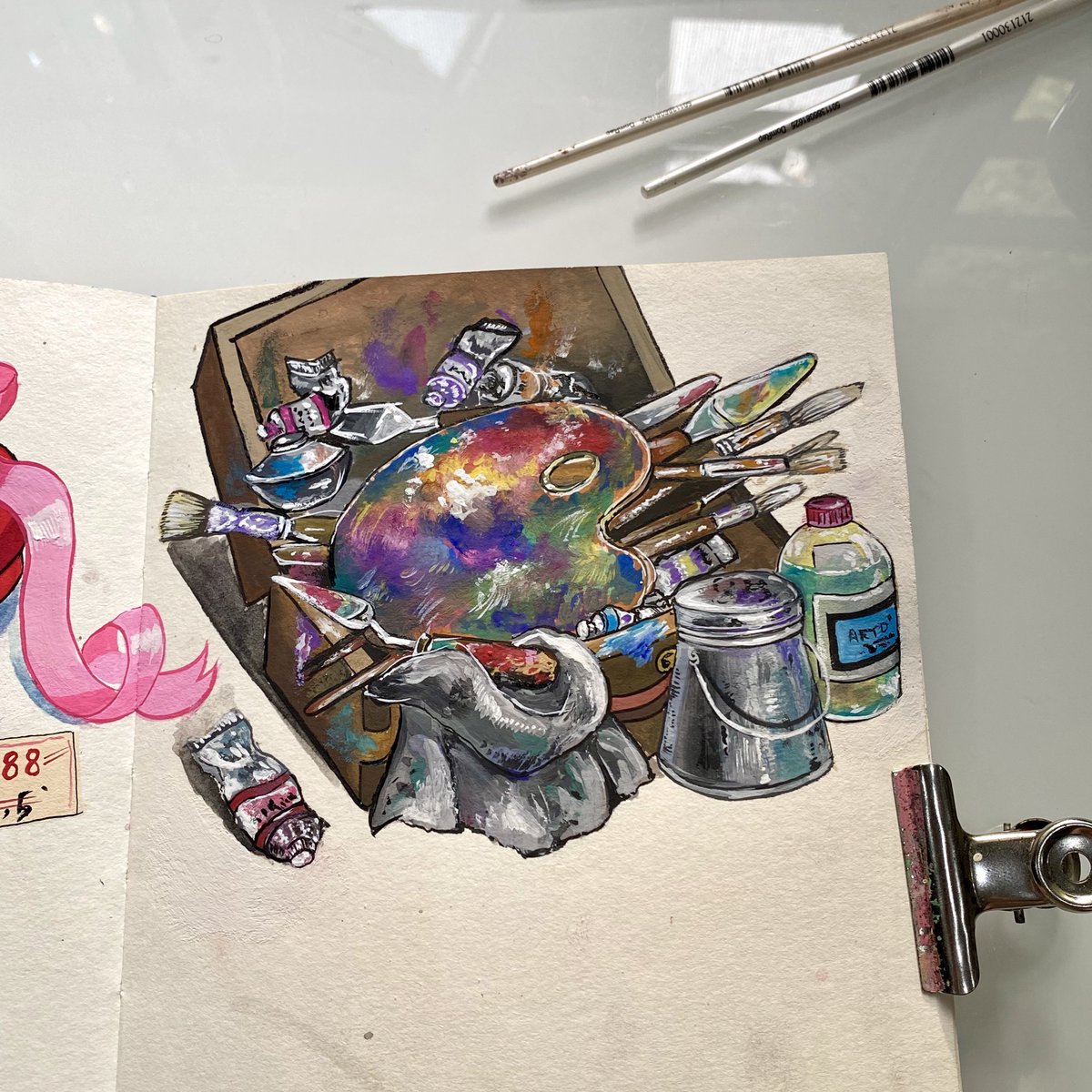 💖Survival Strategy!💖 on Twitter "RT daixykaren sketchbook spread of