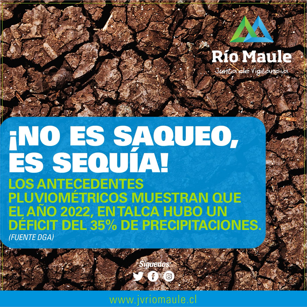 💦 No es saqueo, es sequía ‼️ Como ya sabemos, la sequía se genera por la falta de precipitaciones. Aquí te contamos cuánto fue el déficit de agua 💦 durante el año 2022.
#jvrm #agricultura #agua #riego