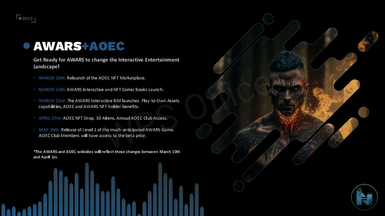 Pusang_Gala_Ka's tweet photo. Slowly but surely

@NirosFinance
@alienworldwars
@NirosXFinance

#UPDATE
#InNekoWeTrust
#Niros
#NirosX
#AWARS
#AI #AOEC #Aliens https://t.co/rJt4CJWNmH