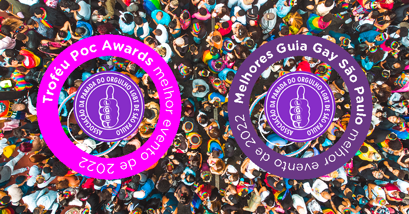 paradasp's tweet photo. Qual foi o melhor evento de 2022? A 26ª Parada do Orgulho LGBT+ de São Paulo!!!
Nosso agradecimento a todos que votaram! Seguimos juntos!
#paradalgbt #associaçãodaparada #orgulholgbt #lgbt #sp #cultura #diversidade #comunidade #saopaulo #prêmio #pocawards #guiagay https://t.co/AnZbdl4ris