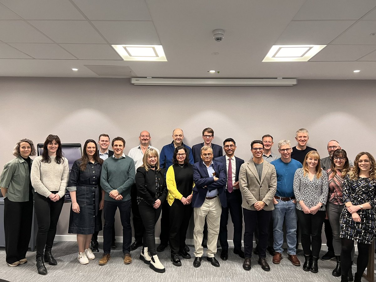 Productive two days with the Sarcoma Advisory Group Chairs and colleagues in Birmingham <a href="/Sarcoma_UK/">Sarcoma UK</a>