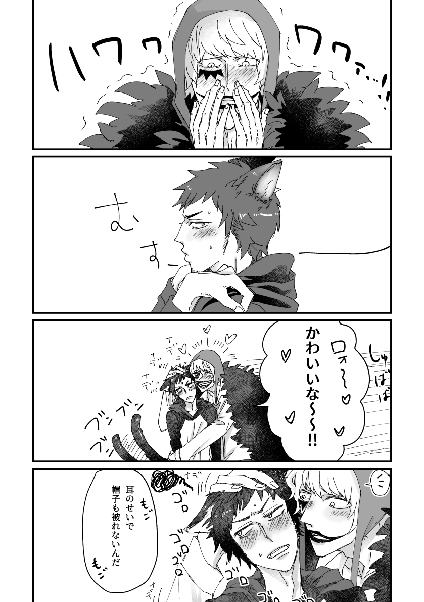 2月中は毎日猫の日だと聞いたので猫の日ローコラ🐯❤️‍🔥 