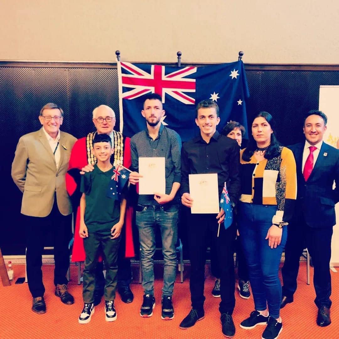 farhadbarakat's tweet photo. Another happy news from Australia

A group of Ezidi families have received the Australian citizenship.
These families have been living in Australia around 2016.

Many thanks to the Australian government https://t.co/qDSXRvrji4