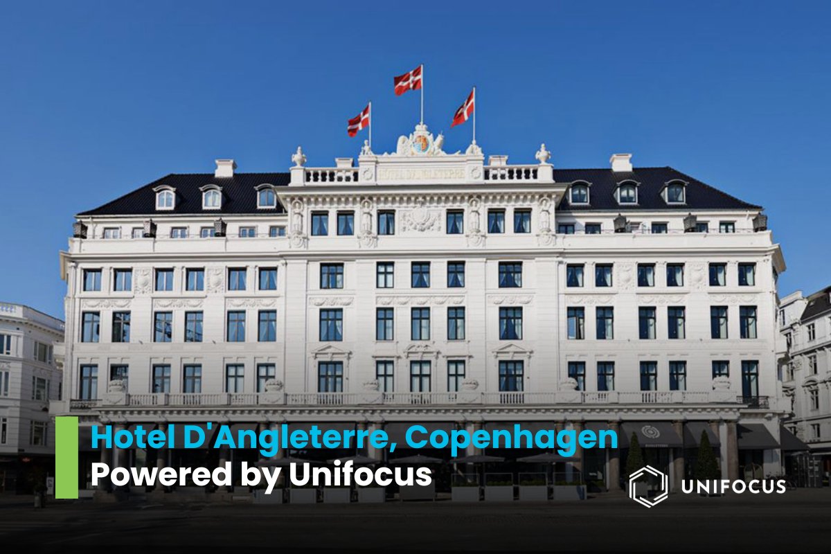 UniFocus's tweet image. We are excited to add Hotel D&apos;Angleterre, Copenhagen, to our family! 

Why did they choose Unifocus? Get in touch with us to find out more! - hubs.li/Q01DkXWF0

#customerspotlight #Unifocus #operationstechnology #hoteltechnology