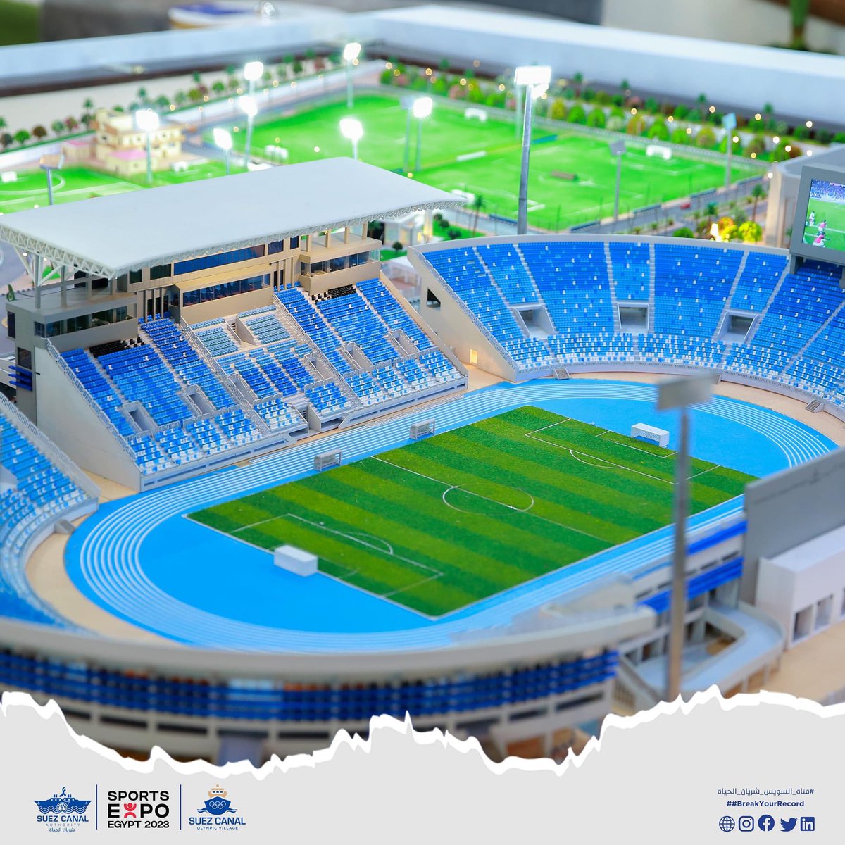 SuezAuthorityEG's tweet photo. استقبل جناح القرية الأوليمبية لهيئة قناة السويس Suez Canal Olympic Village SCOV ،اليوم الجمعة، الدكتور أشرف صبحي وزير الشباب والرياضة يرافقه السيد سالم نايف الكثيري نائب رئيس مجلس الإدارة والمدير التنفيذي لنادي بني ياس للألعاب الرياضية بدولة الإمارات العربية المتحدة،
#SCOV https://t.co/x6bqbvvdkD