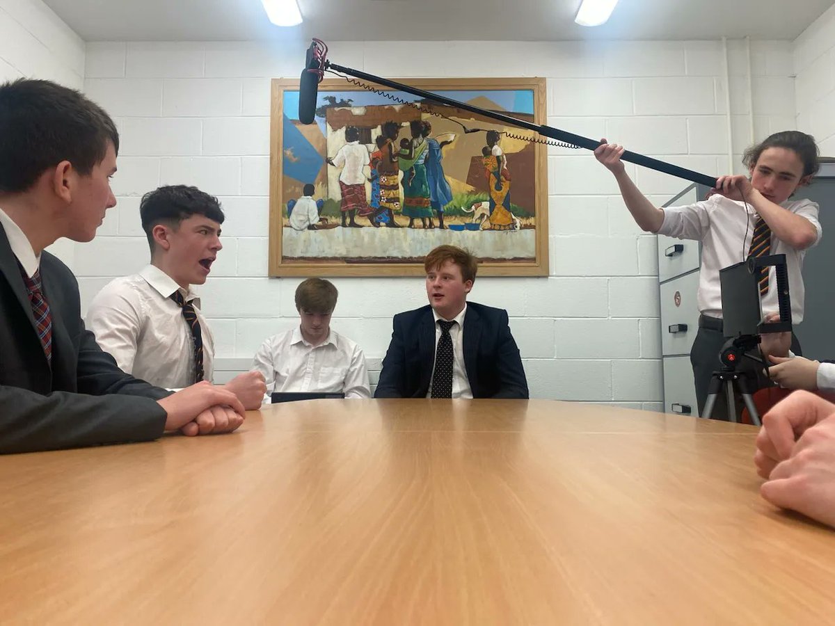 Fantastic work here from the TY students at Presentation College Bray @presbraynews during the #rubbishfilmfestival 2 day workshop. @wicklowcoco @Createschool #CreateAwareness #EnvironmentalIssues #TYworkshop #filmmaking