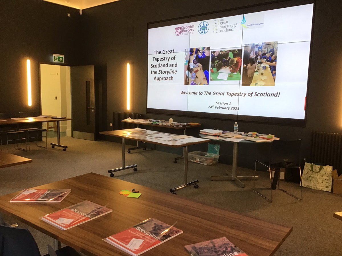Borders Creative Learning Network (@creativitycln) on Twitter photo All prepped ahead of the start of the first Storyline CLPL session <a href="/GreatTapestrySc/">The Great Tapestry of Scotland</a> Looking forward to welcoming our SBC teacher’s <a href="/SBCEducation1/">SBC Education</a> <a href="/inspireSBC/">Inspire Learning</a> <a href="/SBCProfLearning/">SBCProfessionalLearning</a> <a href="/CreateLearnEdin/">Creative Learning Team, City of Edinburgh Council</a> All prepped ahead of the start of the first Storyline CLPL session <a href="/GreatTapestrySc/">The Great Tapestry of Scotland</a> Looking forward to welcoming our SBC teacher’s <a href="/SBCEducation1/">SBC Education</a> <a href="/inspireSBC/">Inspire Learning</a> <a href="/SBCProfLearning/">SBCProfessionalLearning</a> <a href="/CreateLearnEdin/">Creative Learning Team, City of Edinburgh Council</a>