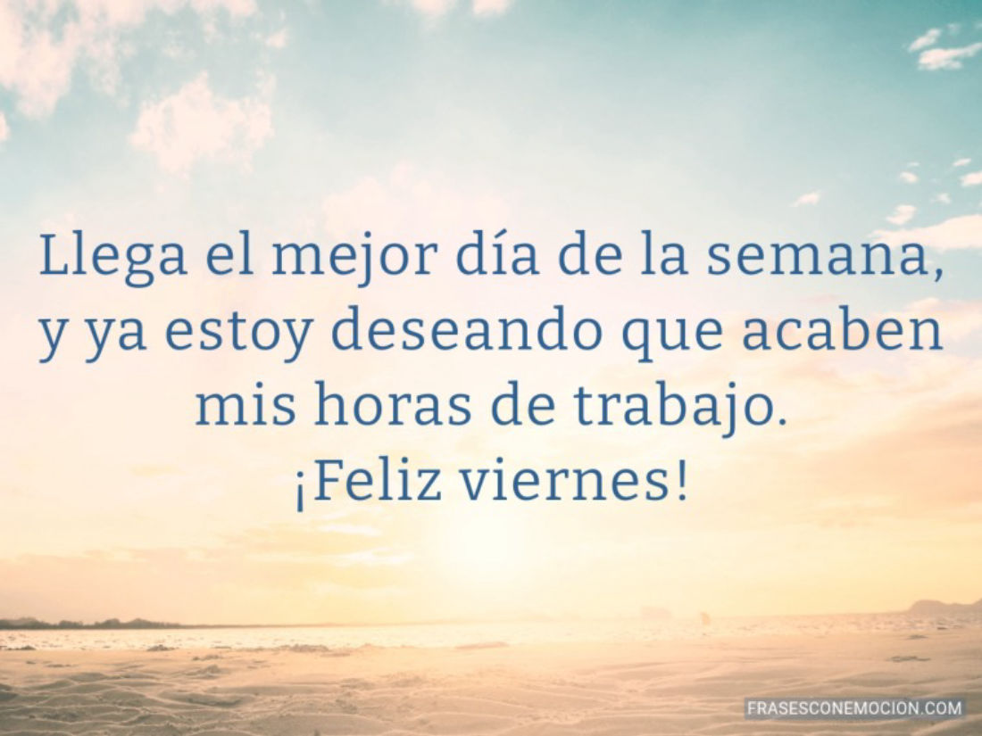 #FelizViernes