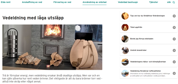 hsy_ilmanlaatu's tweet photo. På Elda rent sidor finns de tips och råd på svenska hur du skaffar och lagrar ved, använder en eldstad samt värmer upp en vedeldad bastu.
https://t.co/DCvaqKrlsR
#luftkvalitet #vedeldning #eldstad #raseborg #tips #svenska https://t.co/9QxZuuMmuo
