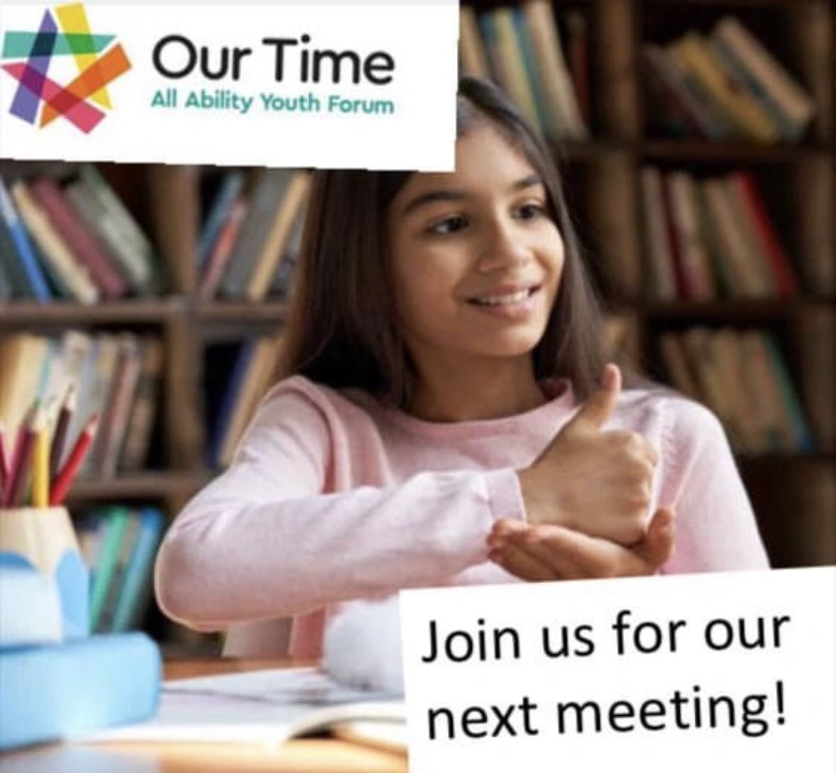 Join us for our next Our Time All Ability Youth Forum meeting at Young People’s Advice Centre

When is it? What time?

8th March 2023, 4:30pm-6:30pm

Where?

Young People’s Advice Centre
30 Greatorex Street
London
E1 5NP

Who can come?

Anyone between the ages of 14 and 25.