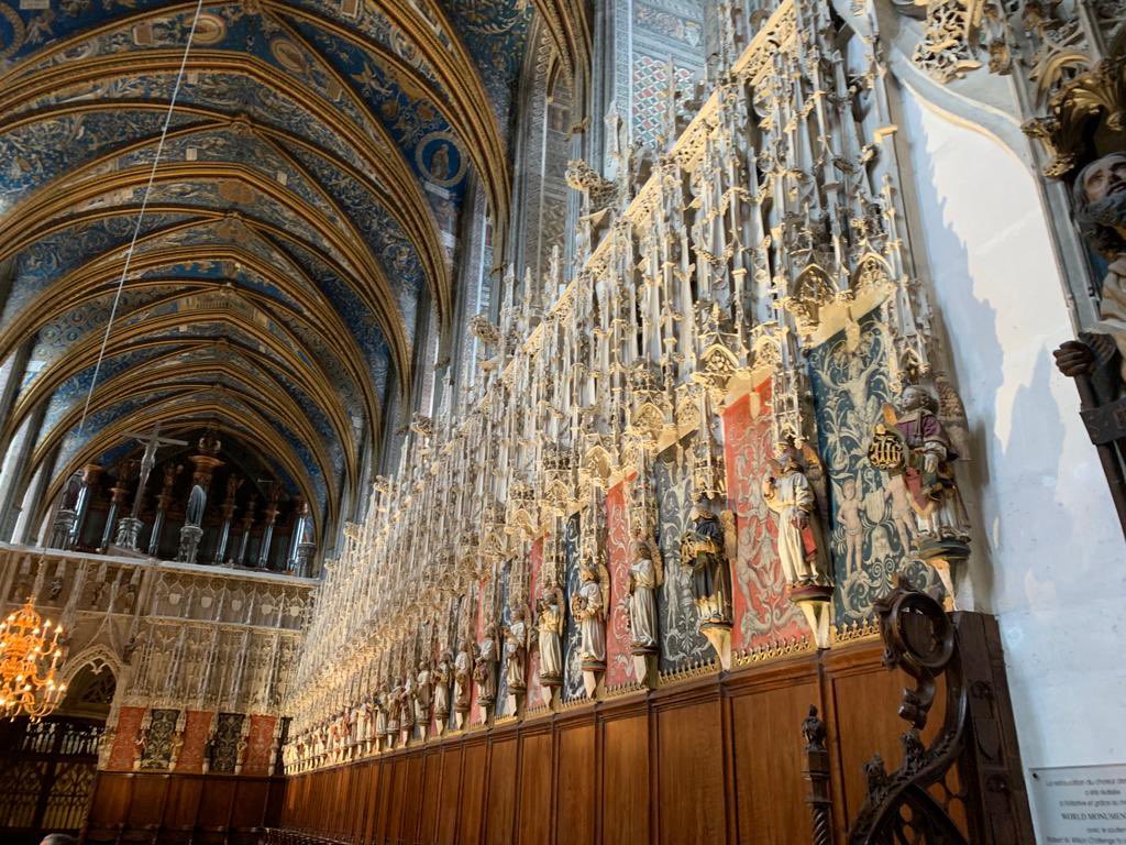 Lancement du congrès fédéral de la <a href="/FFCyclisme/">FFC</a> à <a href="/ville_albi/">Ville d'Albi</a> cité épiscopale, classée à l’Unesco. Un grand merci à madame le Maire <a href="/StephanieGCAlbi/">Stephanie Guiraud-Chaumeil</a> pour son accueil ainsi qu’à Michel Franques 1er adjoint pour la visite de la cathédrale Sainte-Cécile et le musée Toulouse-Lautrec.