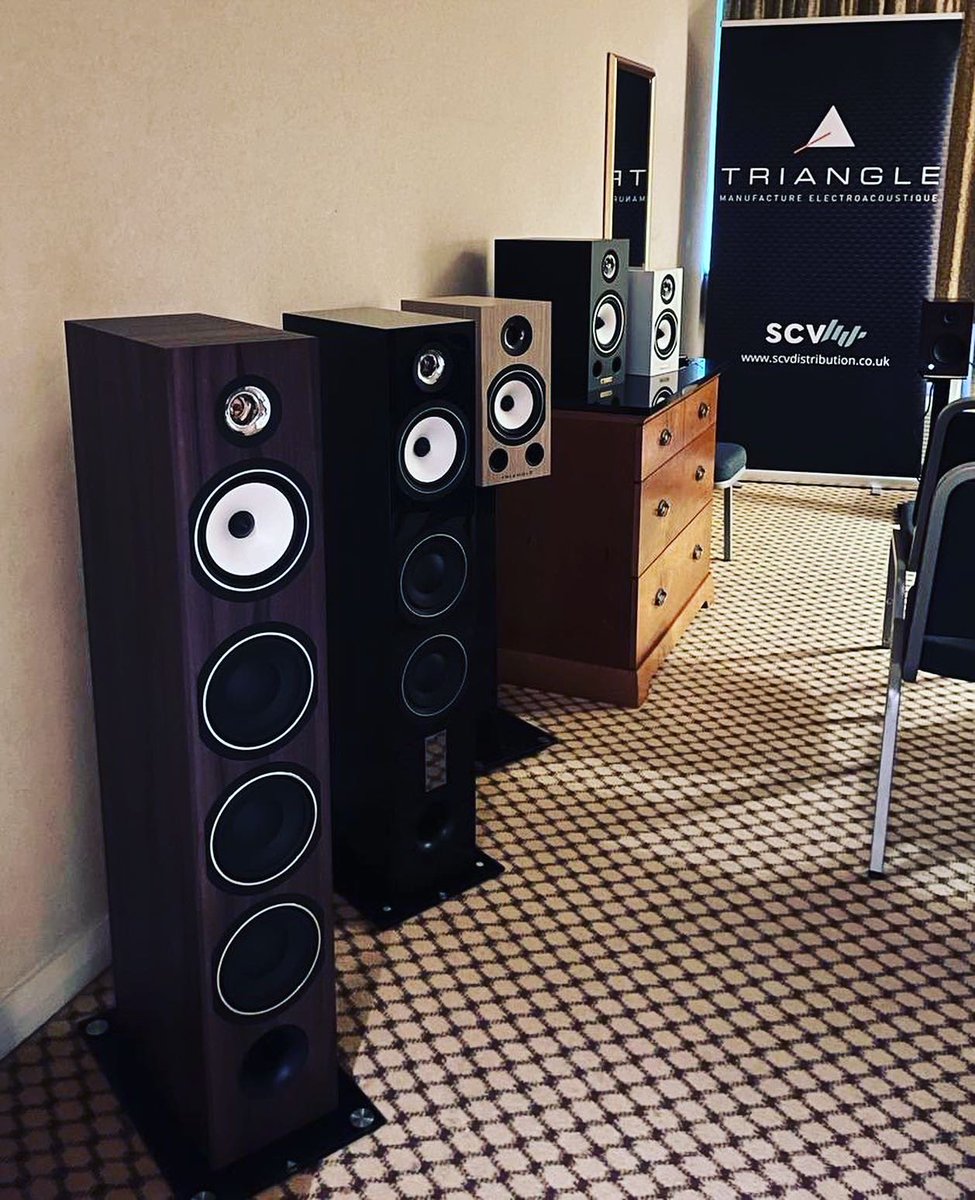 Join SCV at the @bristolhifishow ! Check out our full range of @trianglehifi speakers @spltweets components, @isoacoustics isolators and @manleylabs tube gear! Room 322 - 328 (third floor) 🔊🛗

#bristolhifishow #bristolhifishow2023 #audiophile #highendaudio