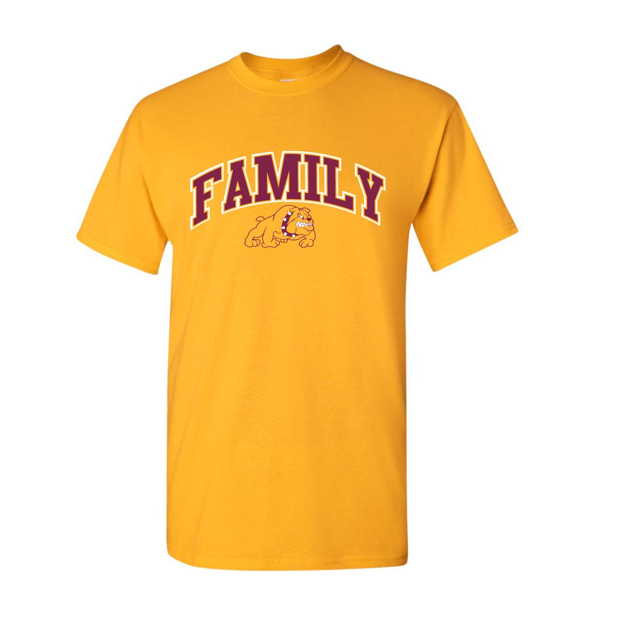 We are selling "Bulldog Family" t-shirts!  The t-shirts are $12 (+$2 for 2XL or larger) and come in either maroon or gold.  The online store will close on March 15. Proceeds go to our Student Activities Fund, supporting all of our Student Athletes.  sites.google.com/bigspringsd.or…