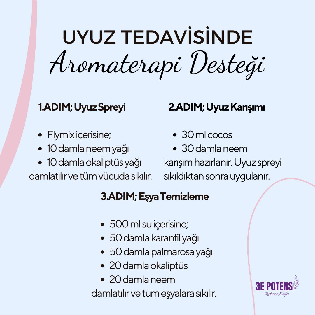 Uyuz salgını tedavisinde aromaterapi uygulamaları yıkama gerektirmediği, cilt tarafından emilebildiği için tercih edilebilmektedir.

Şifa olsun 🌿

#uyuz #uyuztedavisi #3epotens #aromaterapi #ciltsagligi