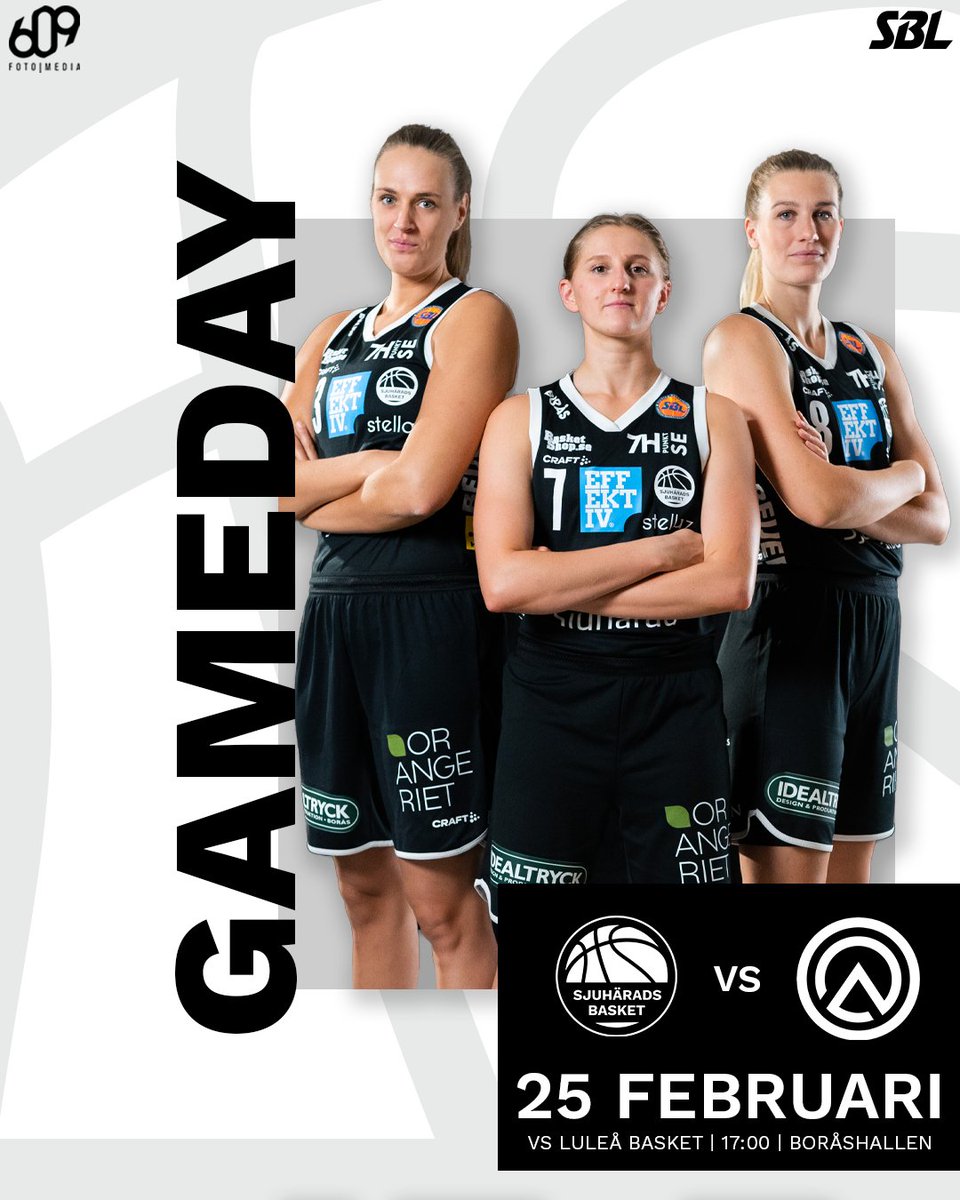 Sjuhäradsfesten är idag! Fri entré till matchen mot Luleå Basket 🥳 17:00 i Boråshallen, vi ses där 🤩

🏆 SBL Dam
🏀 Sjuhärads Basket - <a href="/LuleaBasket/">Luleå Basket</a> 
🏟 Boråshallen
🗓 25 februari, 17:00
📺 sbldamplay.se

#sjuhäradsbasket #sbldam #basketse