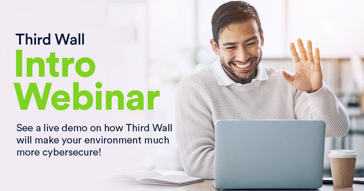 See a live demo of how Third Wall will make your environment more cyber secure! ow.ly/70hJ50MS398
#ThirdWall #Cybersecurity #connectwisePlugin #msp #mspartner #mspsales #mspmarketing #msp500 #managedhosting #managedcloud #managedsecurity #msp501 #msps #managedservices
