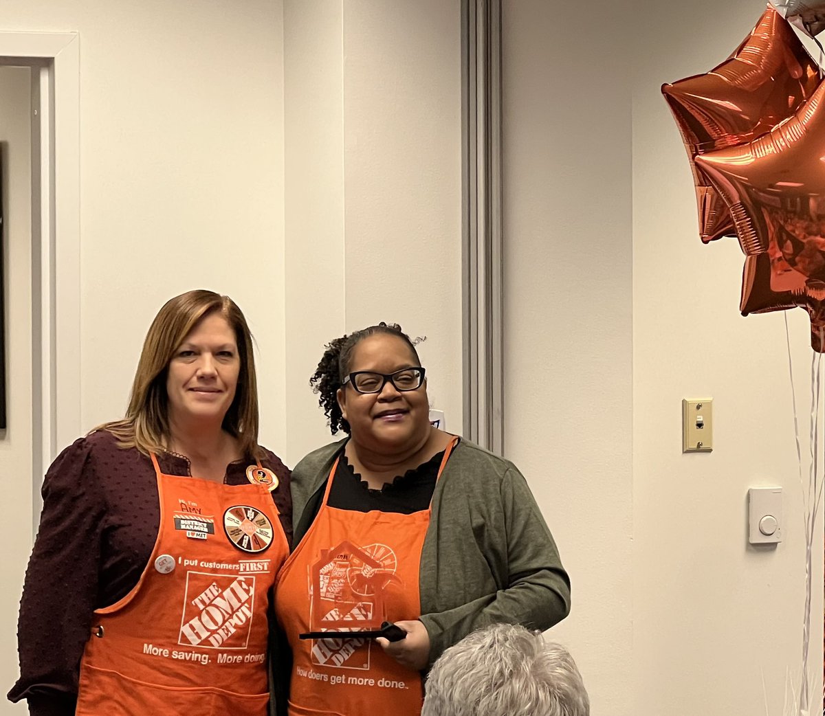 Congratulations to Scott, Barry, James &amp; Amy for their amazing support of our Communities and Associates! Thank you for Living our Values everyday!