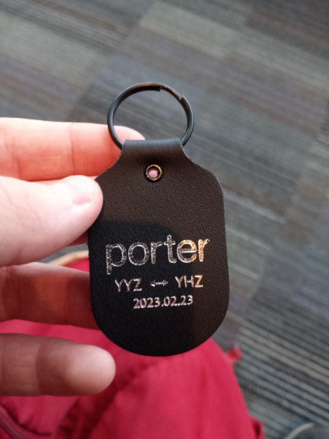 hoover_reading's tweet photo. @porterairlines seriously? Rebooking 1 week later is just not the same thing #numberonefandisappointed https://t.co/pn0roV9jKZ