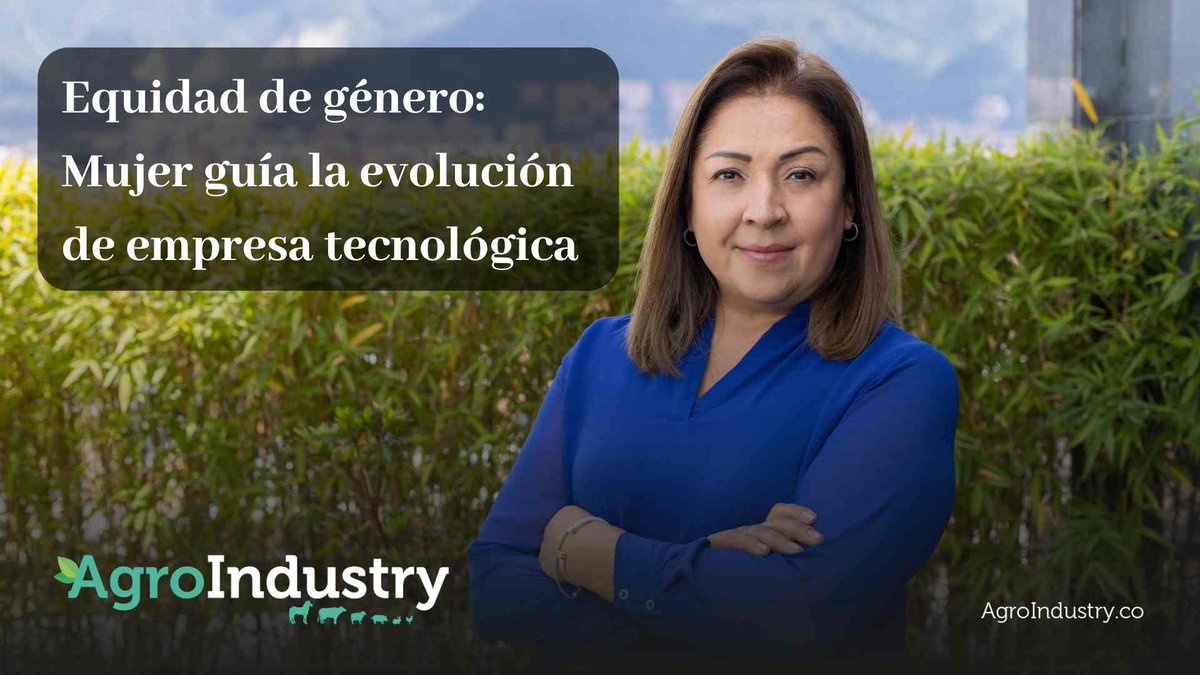 AgroIndustryMag's tweet photo. Yasmin González, es la country manager de Stefanini Group en Colombia, quien en medio de sus labores también apunta a una #equidaddegénero, donde se #rompanlosprejuicios que con el tiempo se han consolidado. 
https://t.co/njd1oR1uF5
#AgroIndustry https://t.co/9PJVl4JIzl