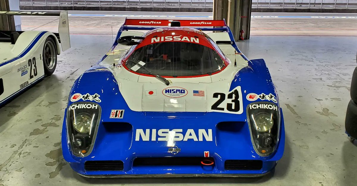 jdmglobalWH's tweet photo. The Nissan R91C is a Group C monster that won the 1992 Daytona 24h &amp; several races and championships of the JSPC. 
It's also notable for achieving the highest speed at Le Mans with chicanes - 366 km/h (226.9 mph)

#Nismo #GranTurismo #lemans #groupc #r91 #r91cp #r91ck #np35 #jspc https://t.co/ntMwLKemoE