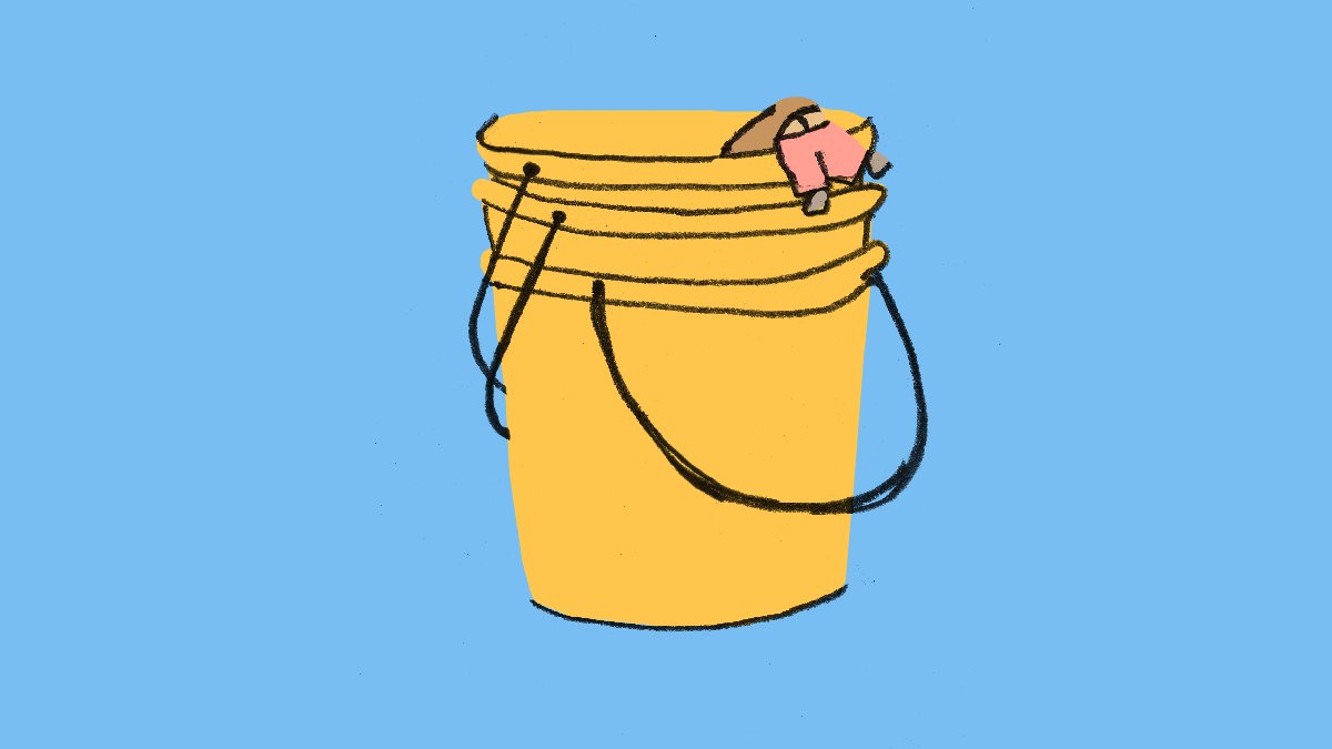 Careful my guy! Don't want to kick the bucket just yet.

Meet Ole' Three Buckets: opensea.io/assets/avalanc…

Reply or DM to join the BETA player group! #minigameseason #avaxnfts