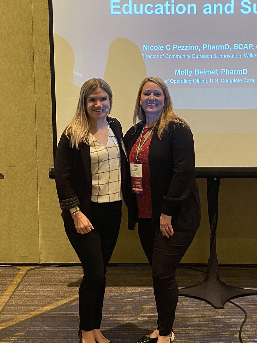PAPharmacists's tweet photo. Itβs DSMES standards training with @nicole_pezzino & Molly Beimel #diabetes #PPAConference #PPAMY2023 https://t.co/wazfdjYlul