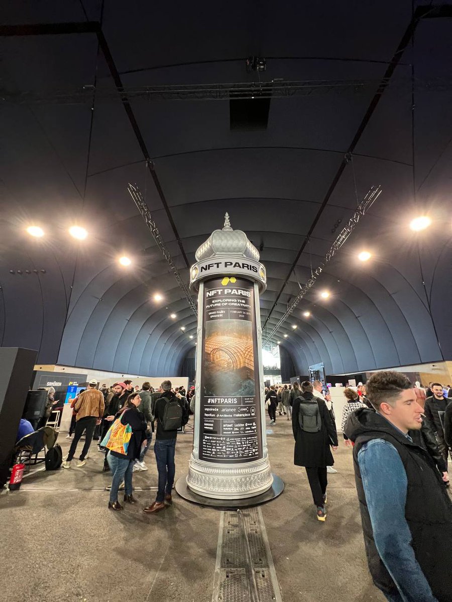 We’re @ NFT Paris, come say hi 👋