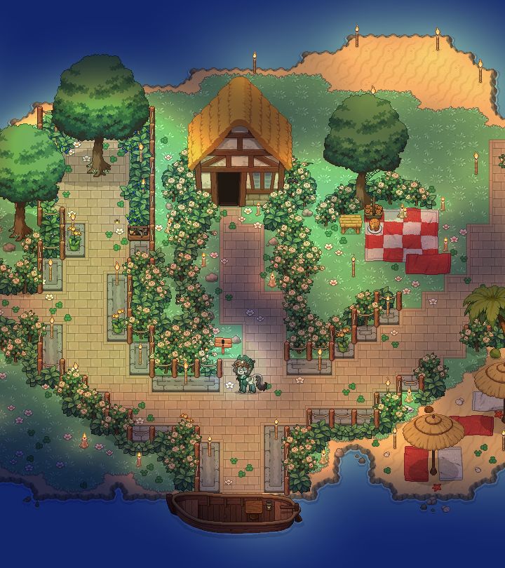 hyeuji's tweet photo. an old pony town island from 2021 https://t.co/HMWETyG8lW