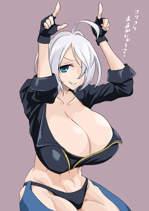 KOFのアンヘルさん描きました 