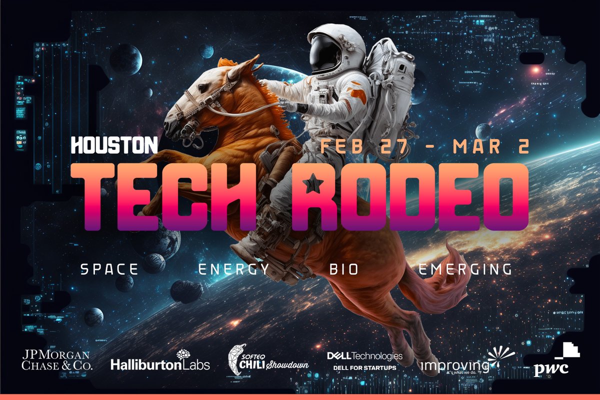 TMinusSolutions's tweet image. T-Minus Founder, Craig Ceccanti, is headed to the Houston Tech Rodeo!

Craig and the Houston tech community will discuss technological innovations and beyond. Topics will range across Space to Energy to Human Performance. Let us know if you’ll be going in the comments.