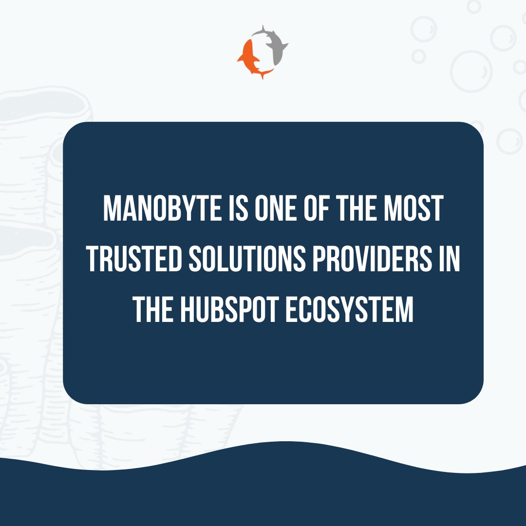 manobyte's tweet image. You can trust us! 😎
.
.
.
#DigitalMarketing #HubSpot #HubSpotAgency