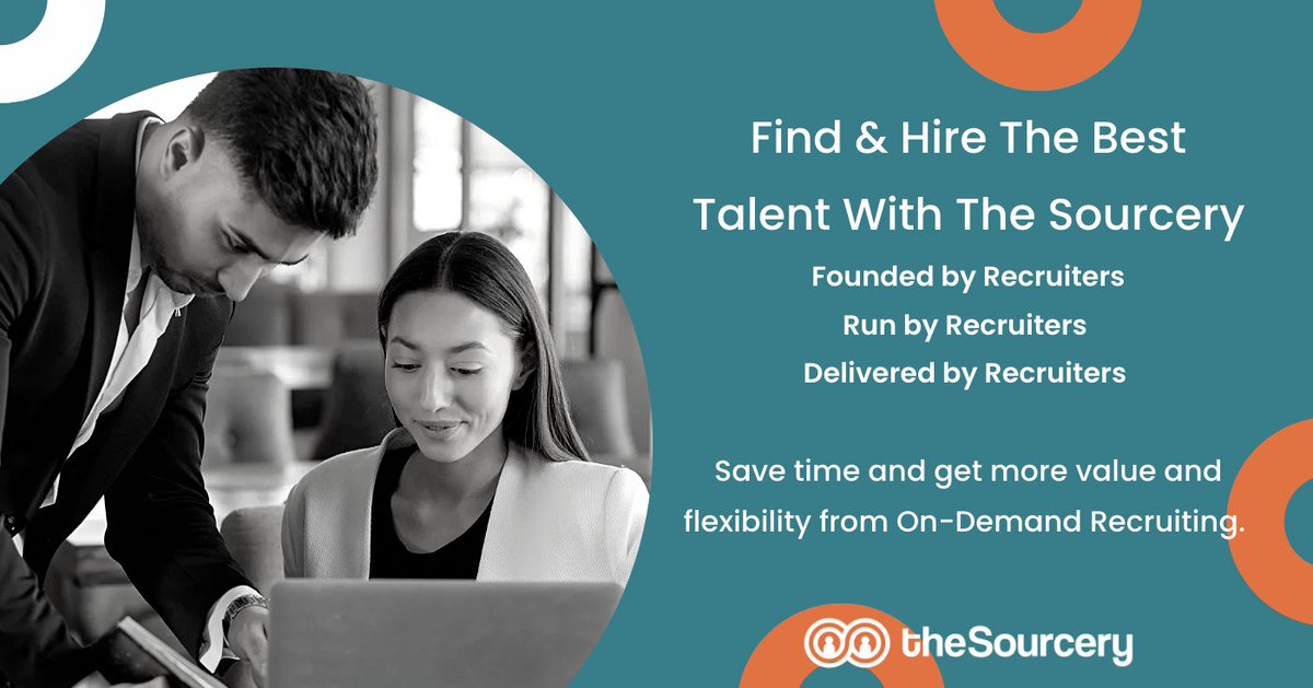 thesourcery's tweet photo. Founded by Recruiters
Run by Recruiters 
Delivered by Recruiters 

Save time and get more value and flexibility from 
On-Demand Recruiting. 

Click below to FIND QUALIFIED TALENT NOW

https://t.co/fHE3qOjog9

#findtalent #hrresources #HR https://t.co/dwjNIwCFvn