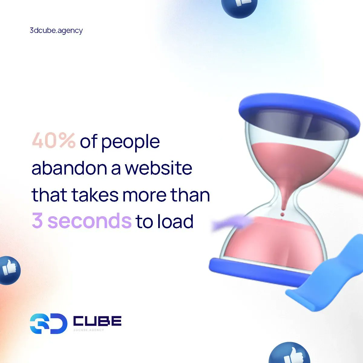 3DCubeAgency's tweet image. Did you know that 40% of people abandon a website if it takes more than 3 seconds to load? ⚡ Don't let slow loading times hurt your user experience!

Visit: buff.ly/3WrEMLI

#3dCube #3dCubeAgency #WebPerformance #LoadingTimes #growth #businessgrowth #digitalage…